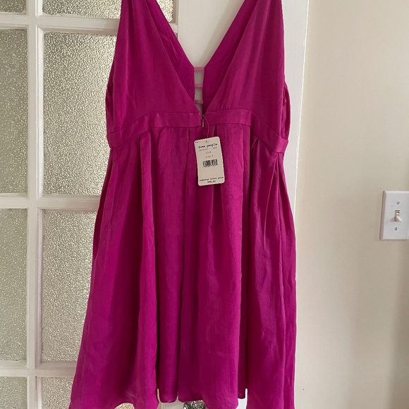 NWT Free People Silky Party Dress with Open Back | US Size 8
